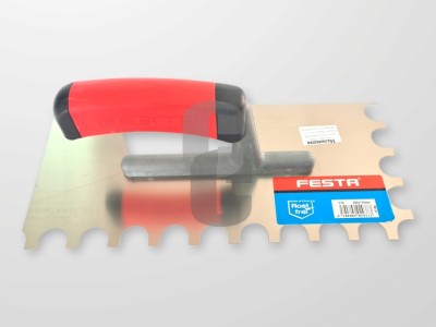 Маламашка неръждаема заоблен зъб 16мм. - FESTA